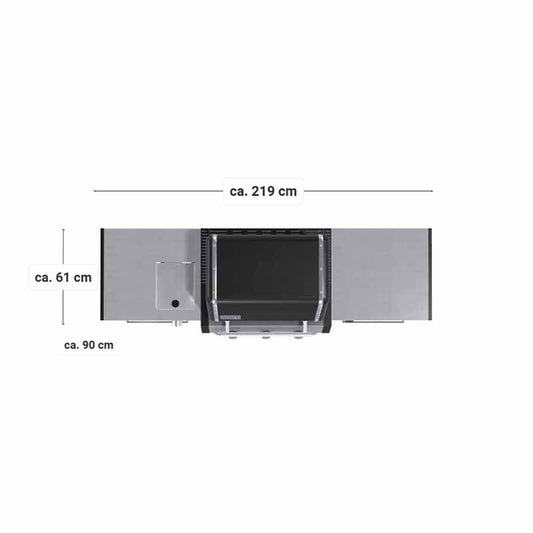 Weber Outdoor BBQ Kitchen 01 - Genesis E-335WW