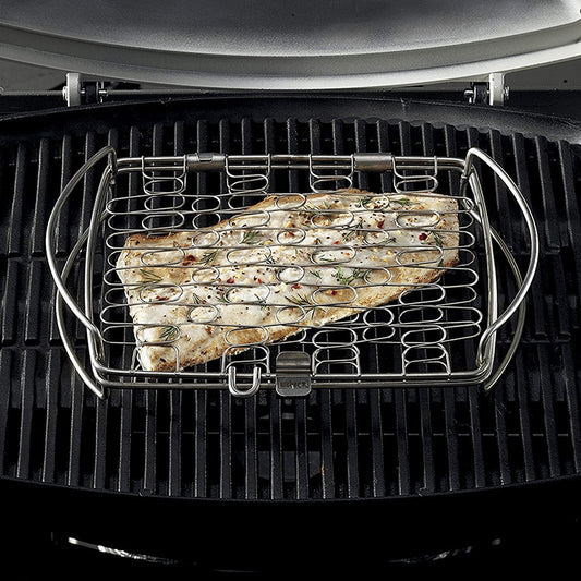 Weber® Ανοξείδωτη Σχάρα Για Ψάρια & Λαχανικά (S)