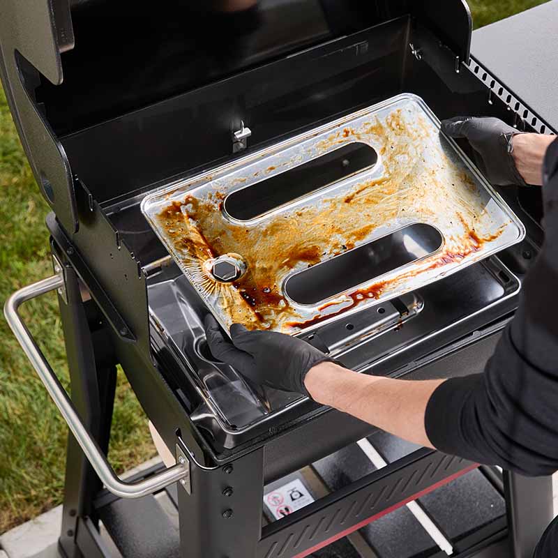 Weber® Κάλυμμα Αλουμινίου Δίσκου Συλλογής Λιπών Για Smoque 500