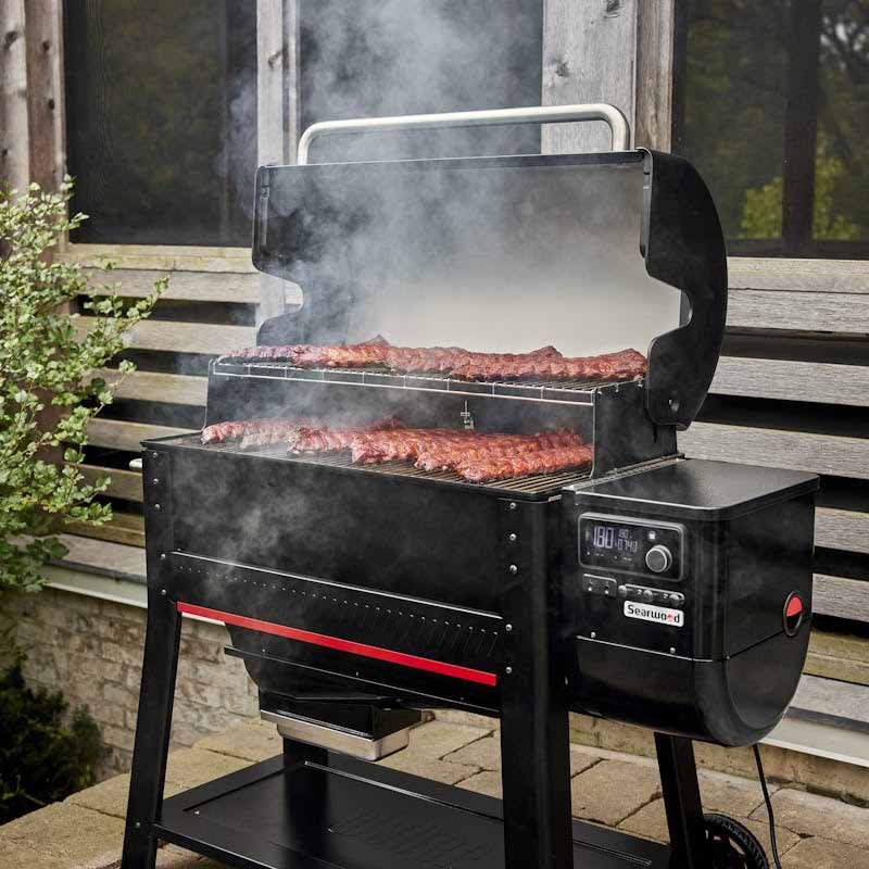 Smart Ψησταριά Ξύλου Pellet Weber® Searwood XL 600 - Black
