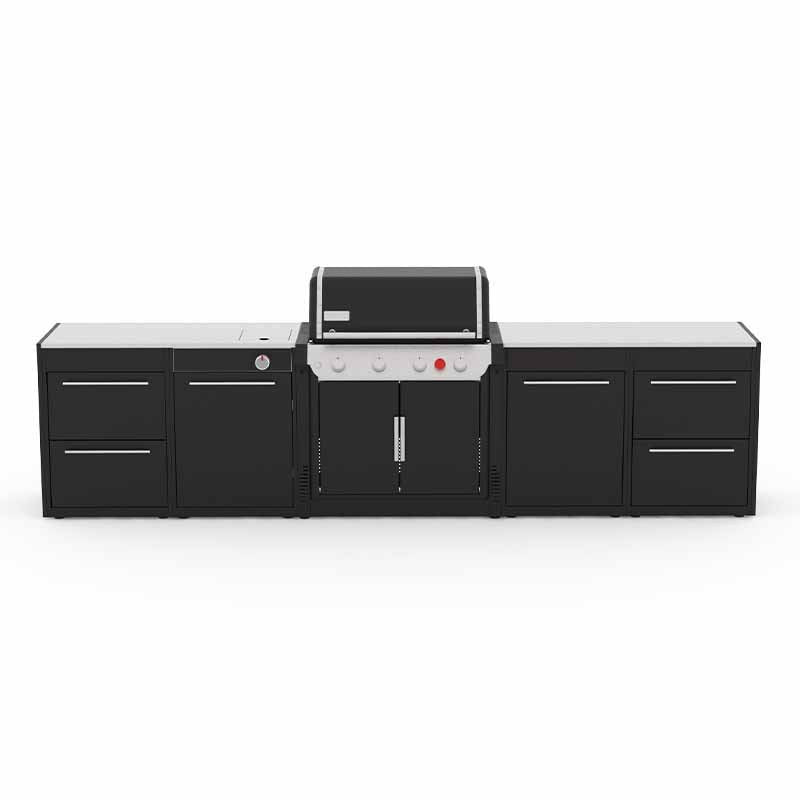 BBQK5: BBQ Kitchen for Genesis 3/4 Burner Models WITH S.Burner