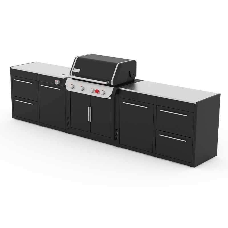 BBQK5: BBQ Kitchen for Genesis 3/4 Burner Models WITH S.Burner