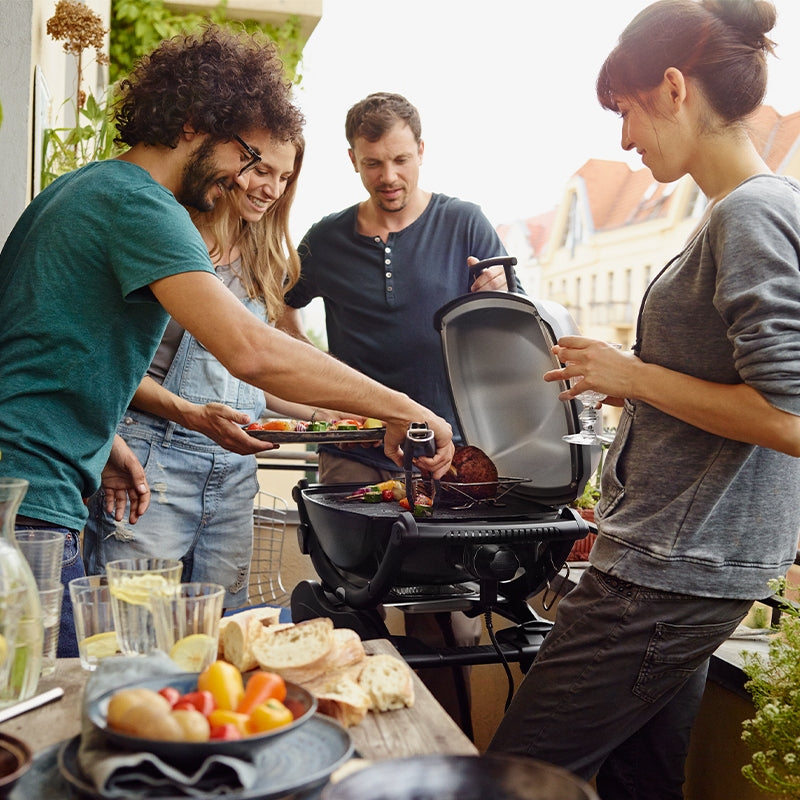 ΨΗΣΤΑΡΙΑ Q 2400 Electric με Βάση&τραπεζάκια