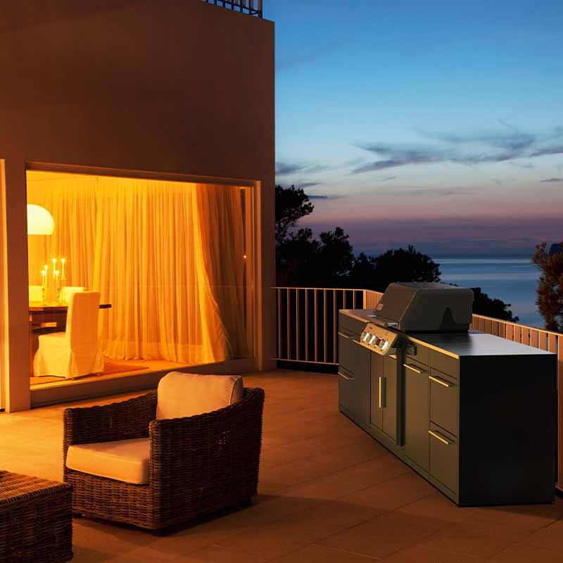 BBQK5: BBQ Kitchen for Genesis 3/4 Burner Models WITH S.Burner