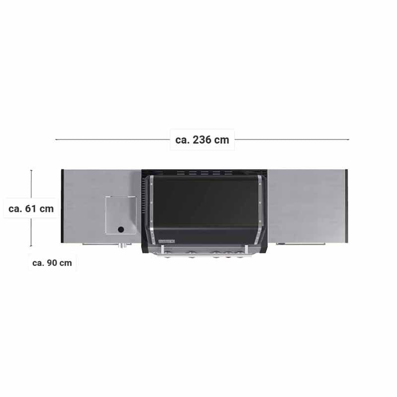 Weber Outdoor BBQ Kitchen 02 - Genesis EP-435