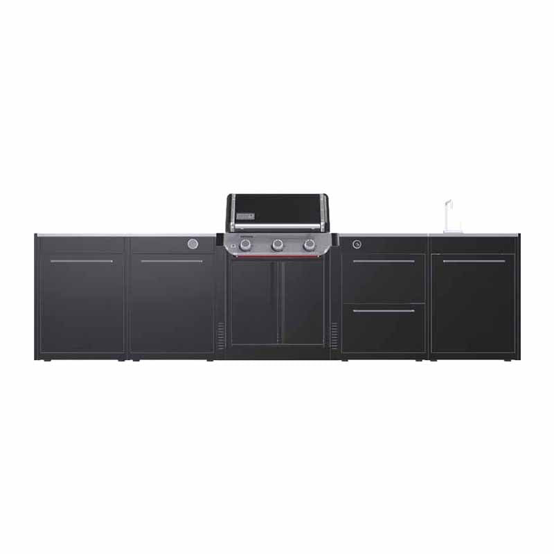 Weber Outdoor BBQ Kitchen 04 - Genesis E-335WW
