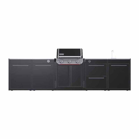 Weber Outdoor BBQ Kitchen 04 - Genesis E-335WW