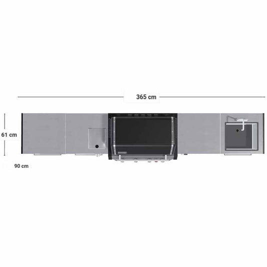 Weber Outdoor BBQ Kitchen 06 - Genesis EP-435