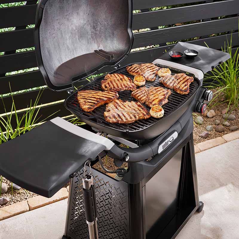 Ψησταριά Υγραερίου Weber® Q 3200N + Βάση + Τραπεζάκια