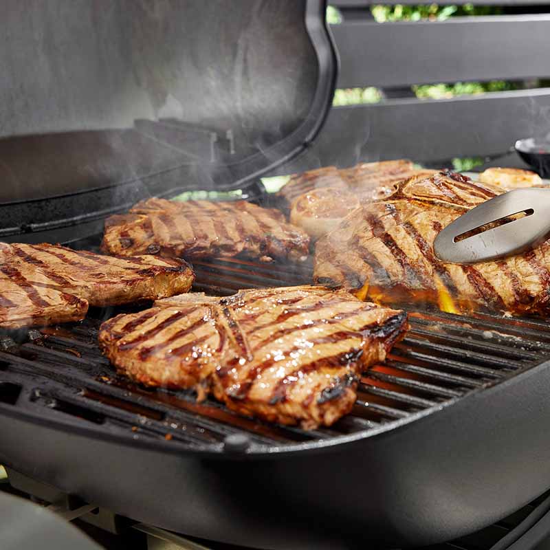 Ψησταριά Υγραερίου Weber® Q 3200N + Βάση + Τραπεζάκια