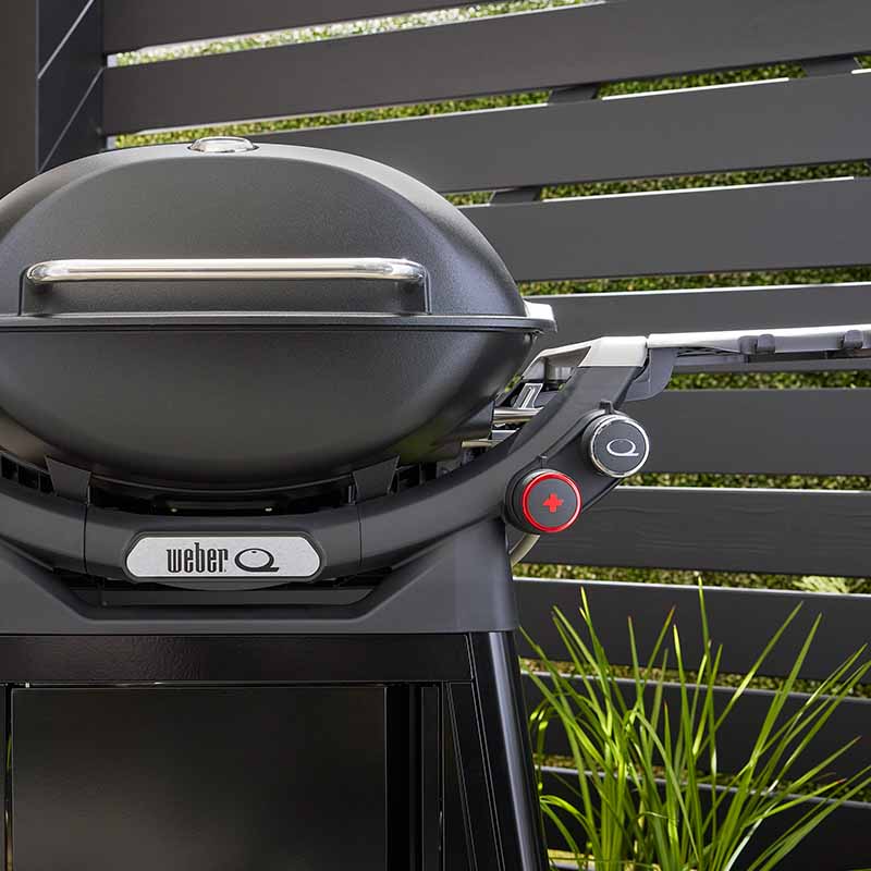 Ψησταριά Υγραερίου Weber® Q 3200N + Βάση + Τραπεζάκια