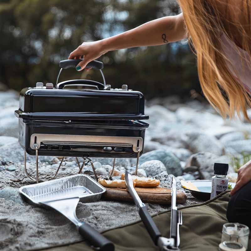 Weber® Φορητή Ψησταριά Κάρβουνου Go-Anywhere - Black