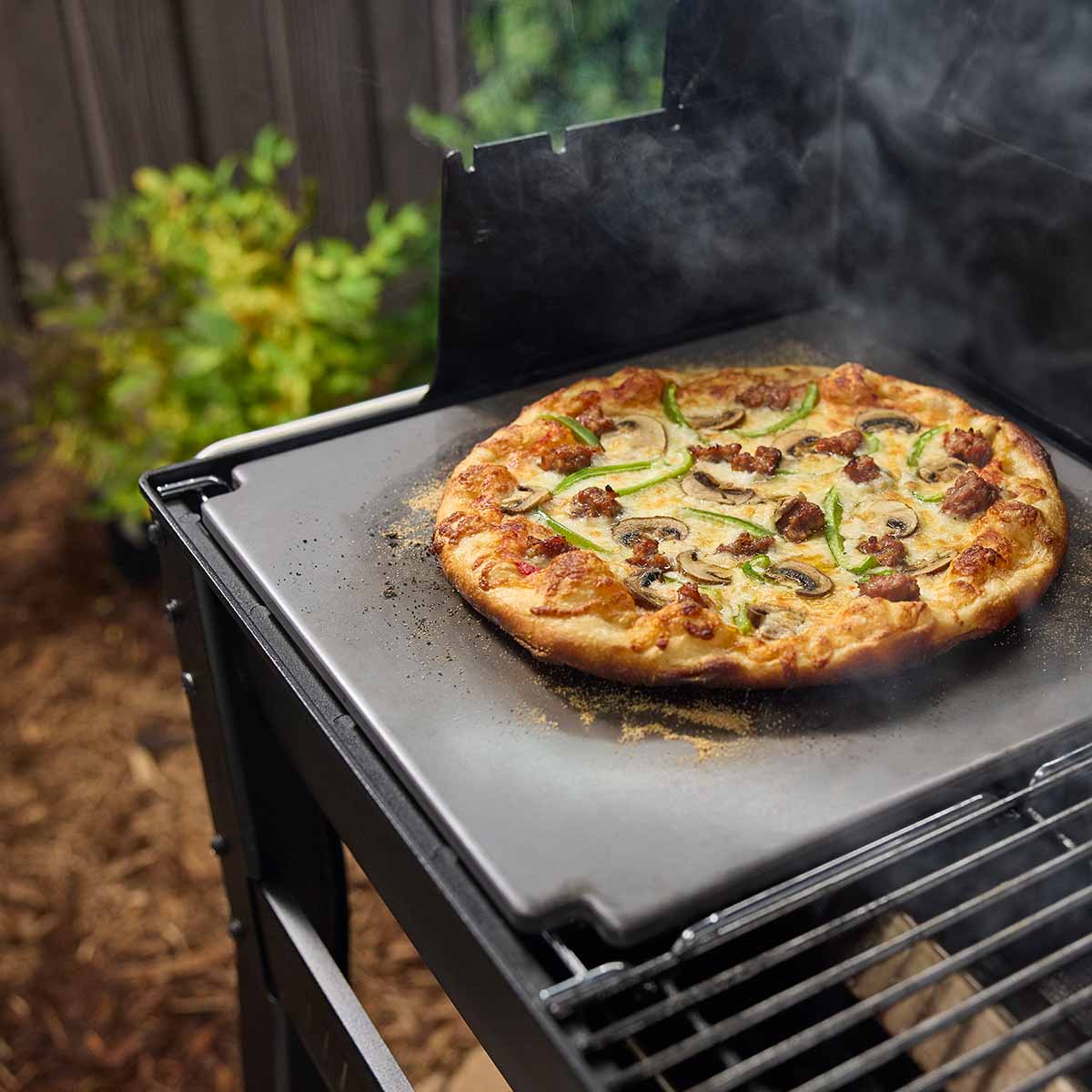 Smart Ψησταριά Ξύλου Pellet Weber® Smoque XL - Black