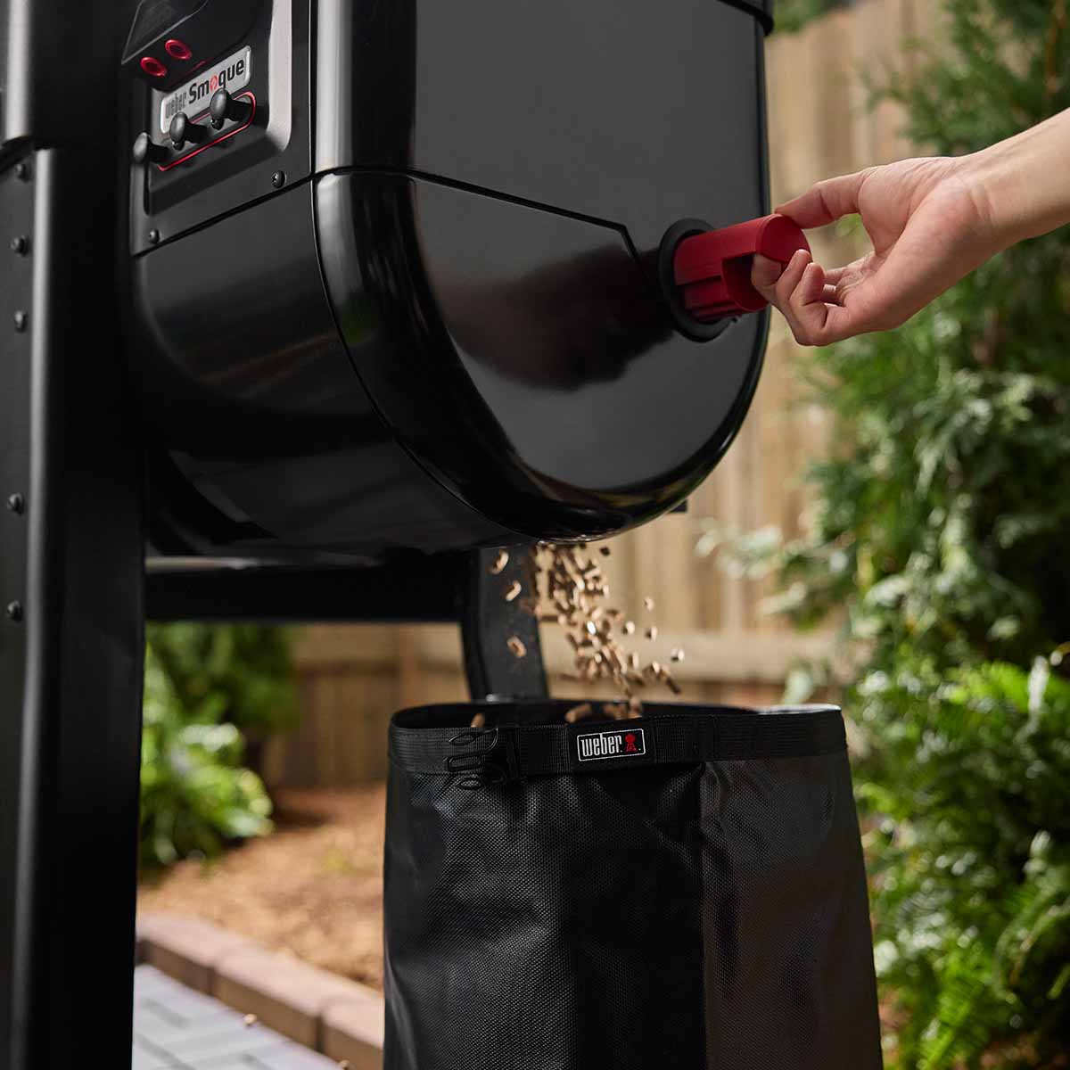 Smart Ψησταριά Ξύλου Pellet Weber® Smoque XL - Black