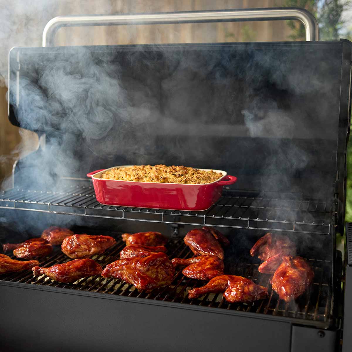 Smart Ψησταριά Ξύλου Pellet Weber® Smoque XL - Black