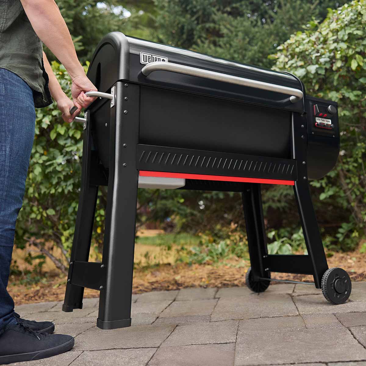 Smart Ψησταριά Ξύλου Pellet Weber® Smoque XL - Black