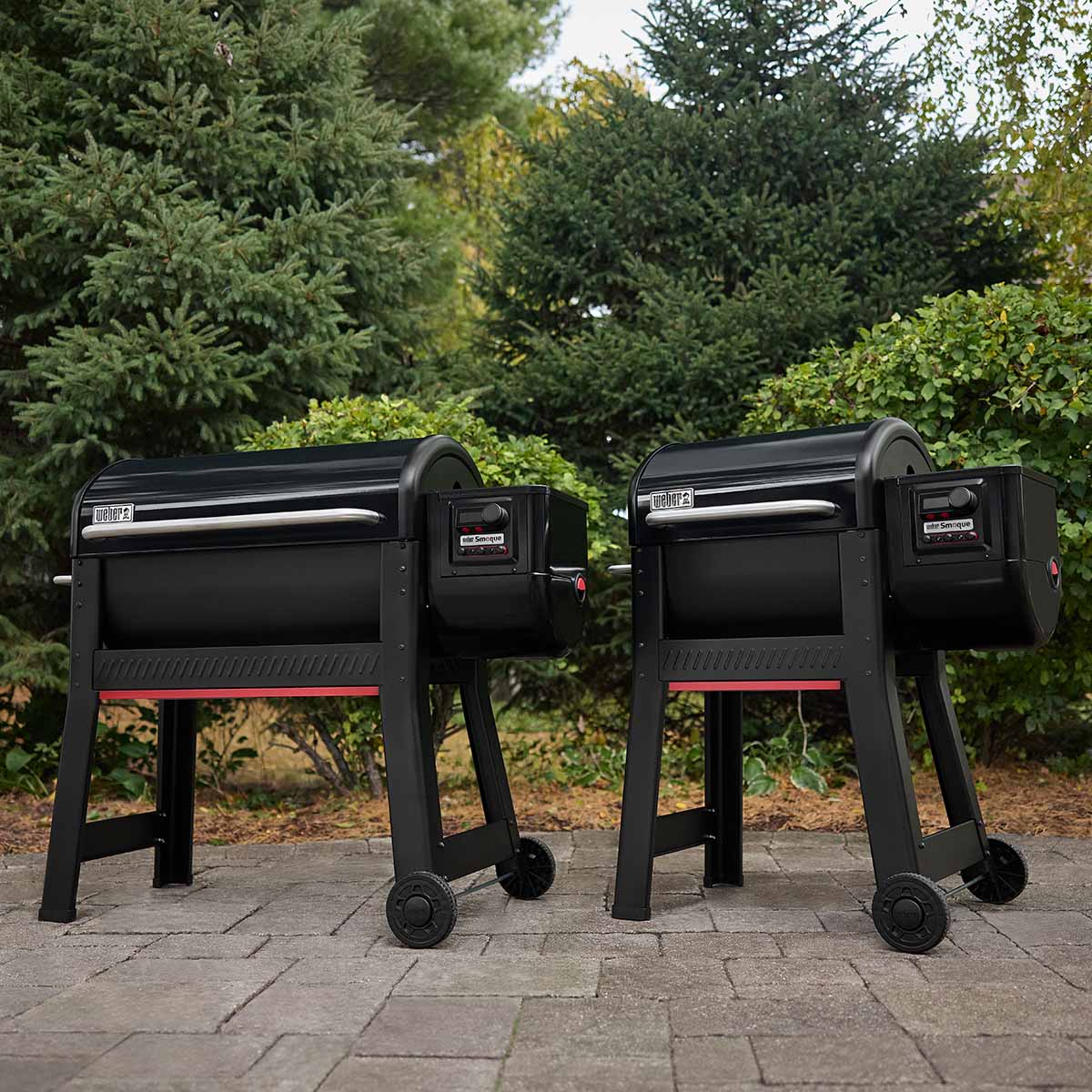 Smart Ψησταριά Ξύλου Pellet Weber® Smoque XL - Black