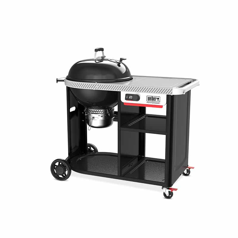 Weber® Ψησταριά Κάρβουνου Performer Deluxe Smart 57cm Black - New