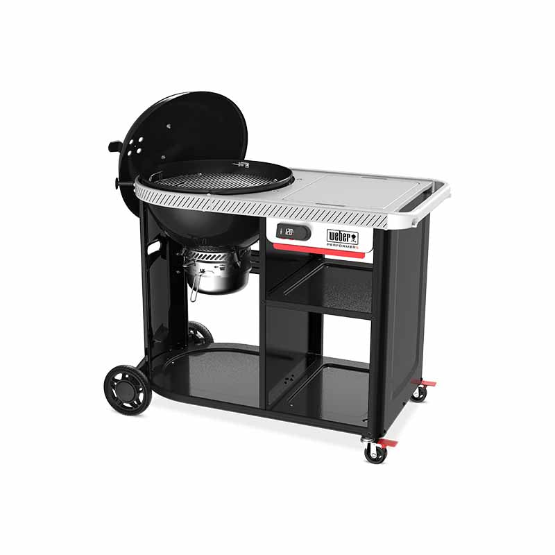 Weber® Ψησταριά Κάρβουνου Performer Deluxe Smart 57cm Black - New