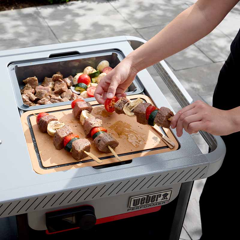 Weber® Ψησταριά Κάρβουνου Performer Deluxe Smart 57cm Black - New