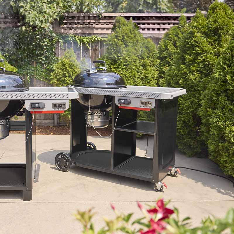 Weber® Ψησταριά Κάρβουνου Performer Deluxe Smart 57cm Black - New