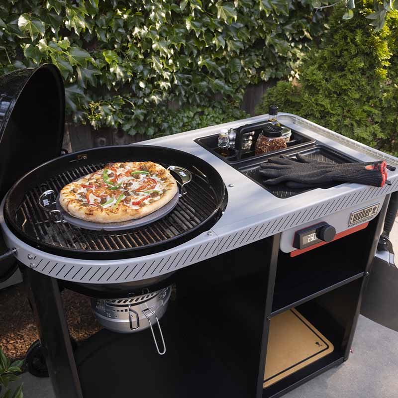 Weber® Ψησταριά Κάρβουνου Performer Deluxe Smart 57cm Black - New