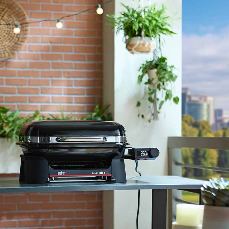 Ηλεκτρική Ψησταριά Weber® Lumin Smart Compact - Black - New