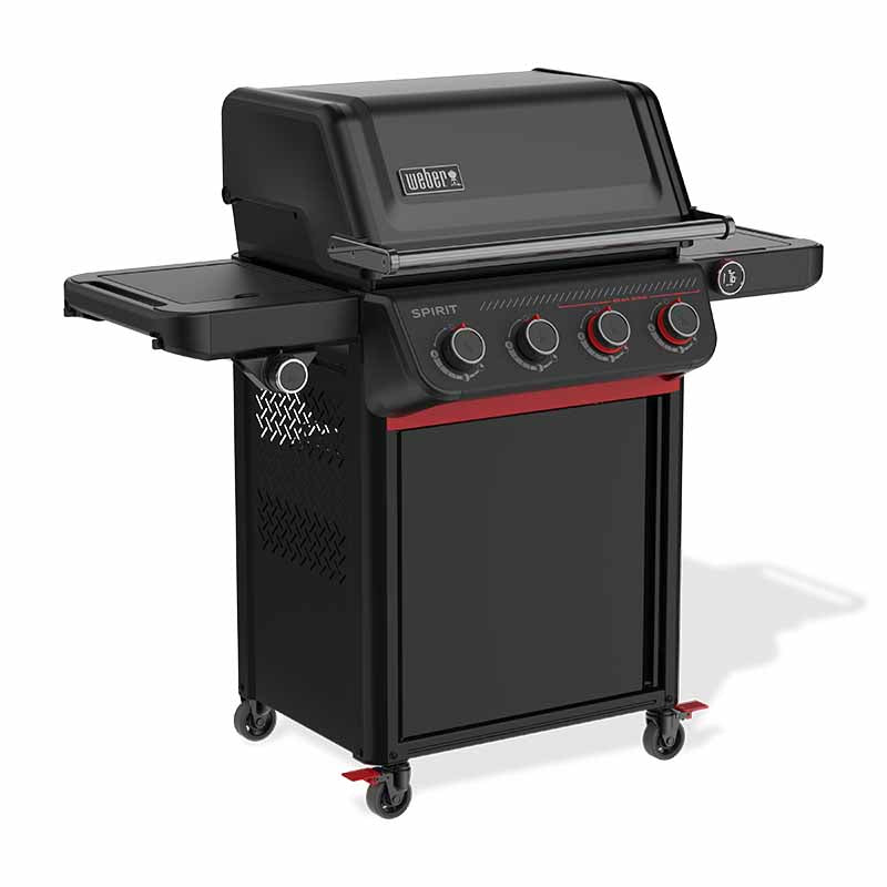 Smart Ψησταριά Υγραερίου Weber® Spirit EPX-435R - Stealth® Edition + Σούβλα ΜΕ ΔΩΡΟ GRIDDLE GBS