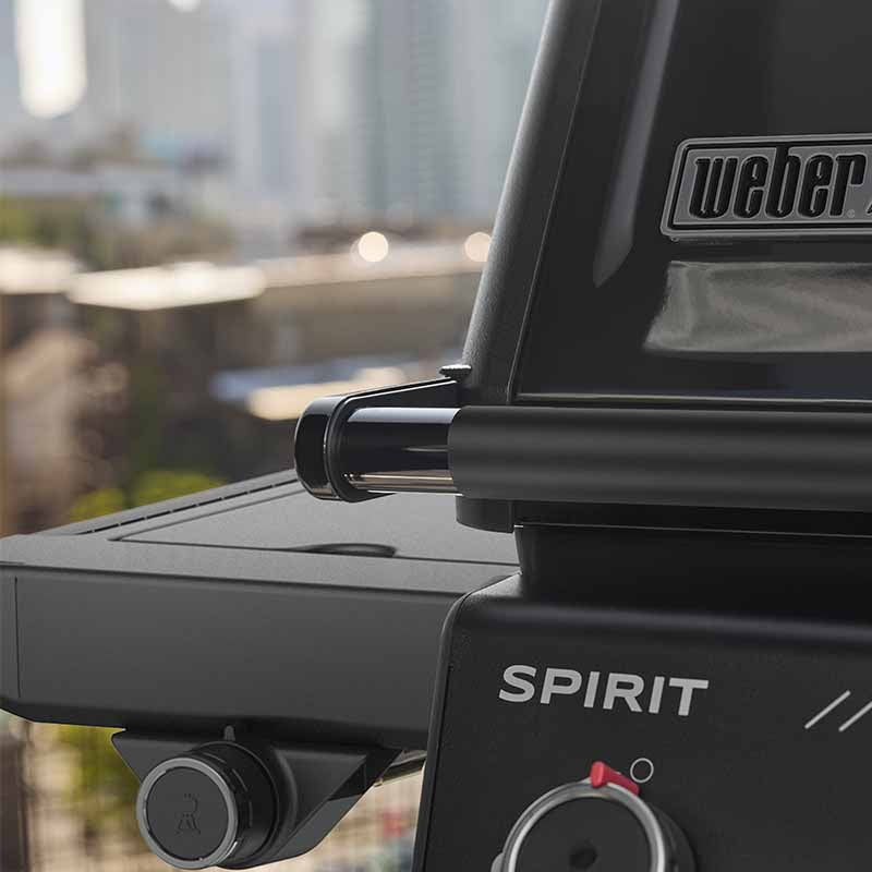 Smart Ψησταριά Υγραερίου Weber® Spirit EPX-435R - Stealth® Edition + Σούβλα ΜΕ ΔΩΡΟ GRIDDLE GBS