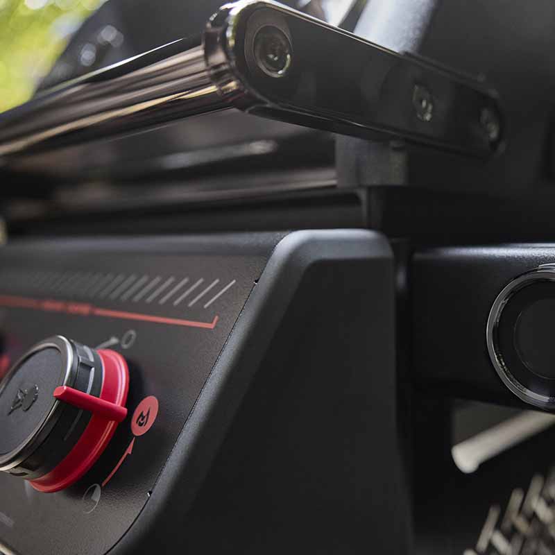 Smart Ψησταριά Υγραερίου Weber® Spirit EPX-435R - Stealth® Edition + Σούβλα ΜΕ ΔΩΡΟ GRIDDLE GBS