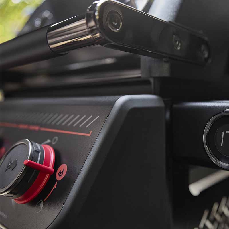 Smart Ψησταριά Υγραερίου Weber® Spirit EPX-435R - Stealth® Edition + Σούβλα ΜΕ ΔΩΡΟ GRIDDLE GBS