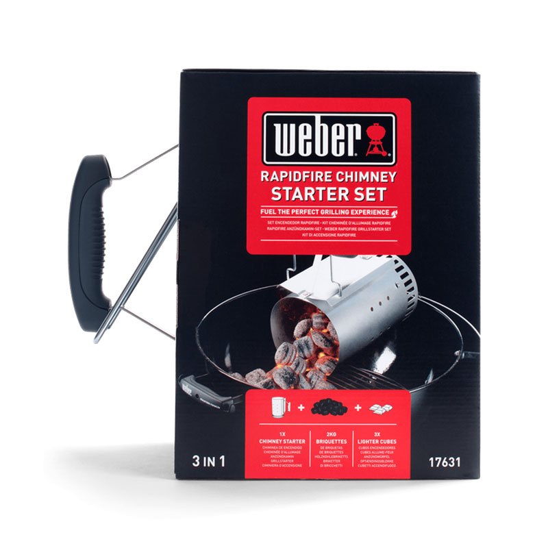 Weber® Κιτ Εκκίνησης Ψησταριάς Κάρβουνου - Premium Packaging Version