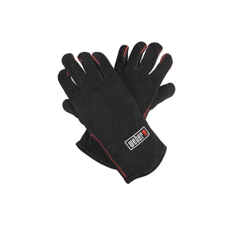 Weber® Δεμάτινα Γάντια BBQ  - Black