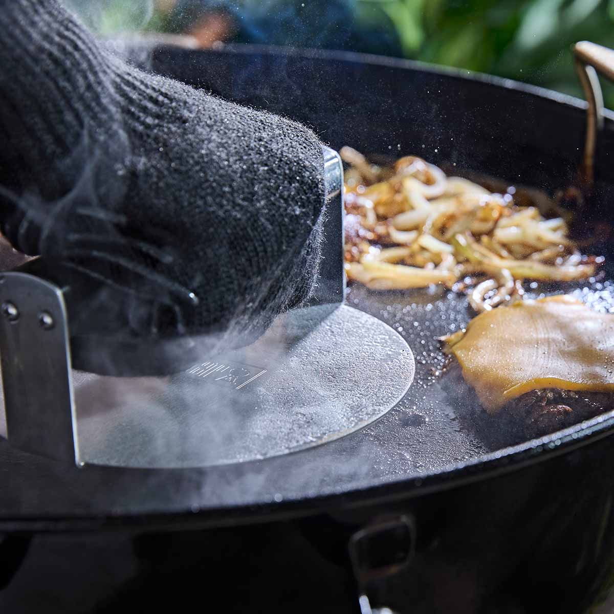 Weber® Griddle Burger Press - Stainless Steel