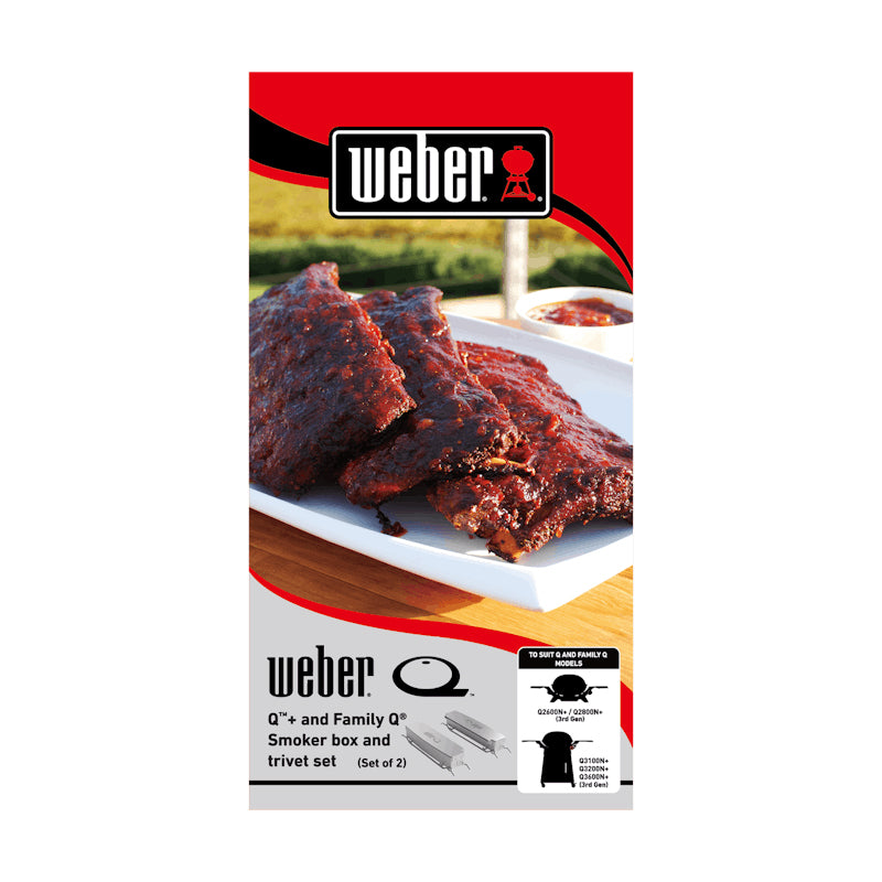 Weber® Q Σετ Καπνίσματος (Σετ 2τμχ) Για Q3200N+
