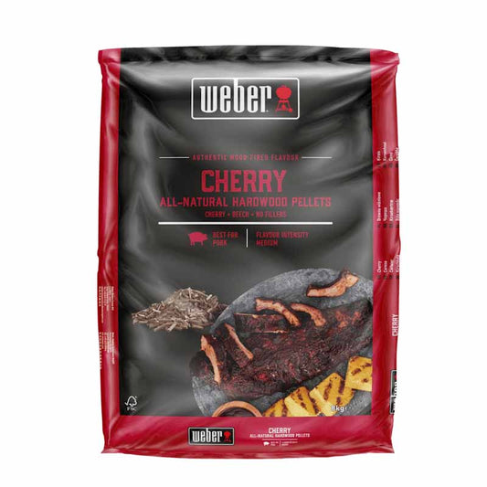 Weber® Cherry Pellets Ξύλου 100% Φυσικά - 8kg