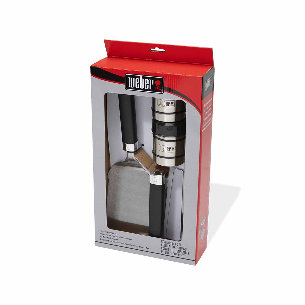Weber® Σετ Για Smashed Burger Στην Πλάκα Ψησίματος