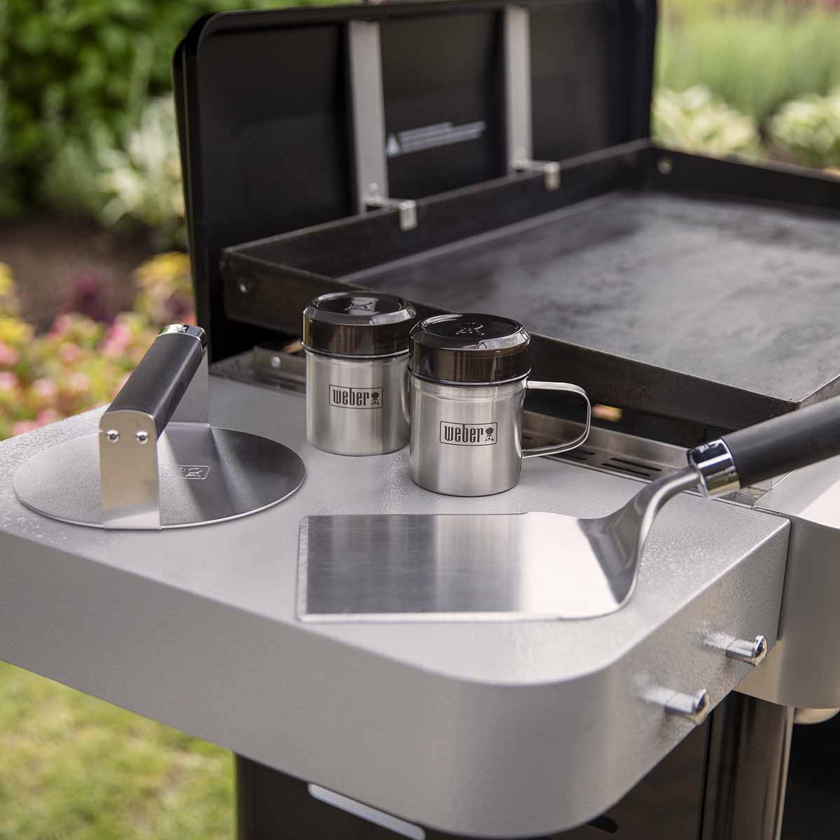 Weber® Σετ Για Smashed Burger Στην Πλάκα Ψησίματος