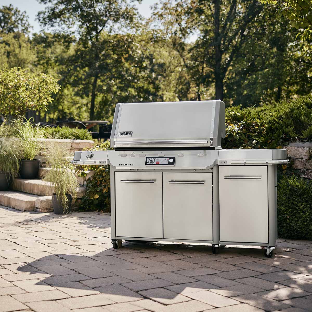 Smart Ψησταριά Υγραερίου Weber® Summit® FS38X S - Stainless Steel