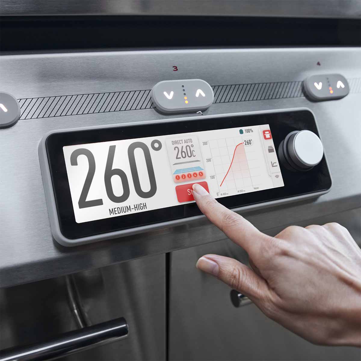 Smart Ψησταριά Υγραερίου Weber® Summit® FS38X S - Stainless Steel
