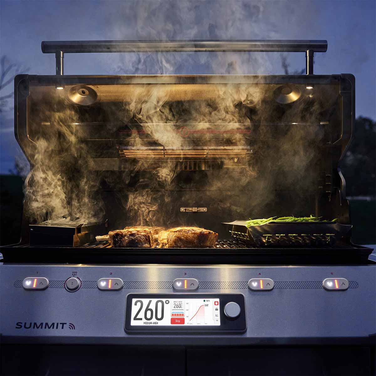 Smart Ψησταριά Υγραερίου Weber® Summit® FS38X S - Stainless Steel