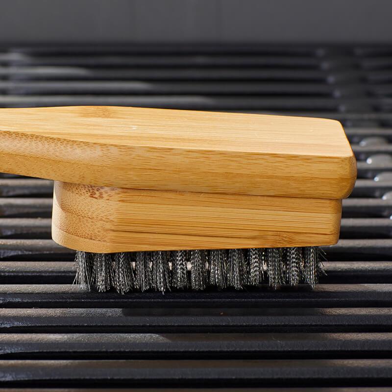 ΞΥΛΙΝΗ ΒΟΥΡΤΣΑ 46εκ ΜΠΑΜΠΟΥ ΜΕ ΤΡΙΧΕΣ ΑΠΟ ΑΤΣΑΛΙ