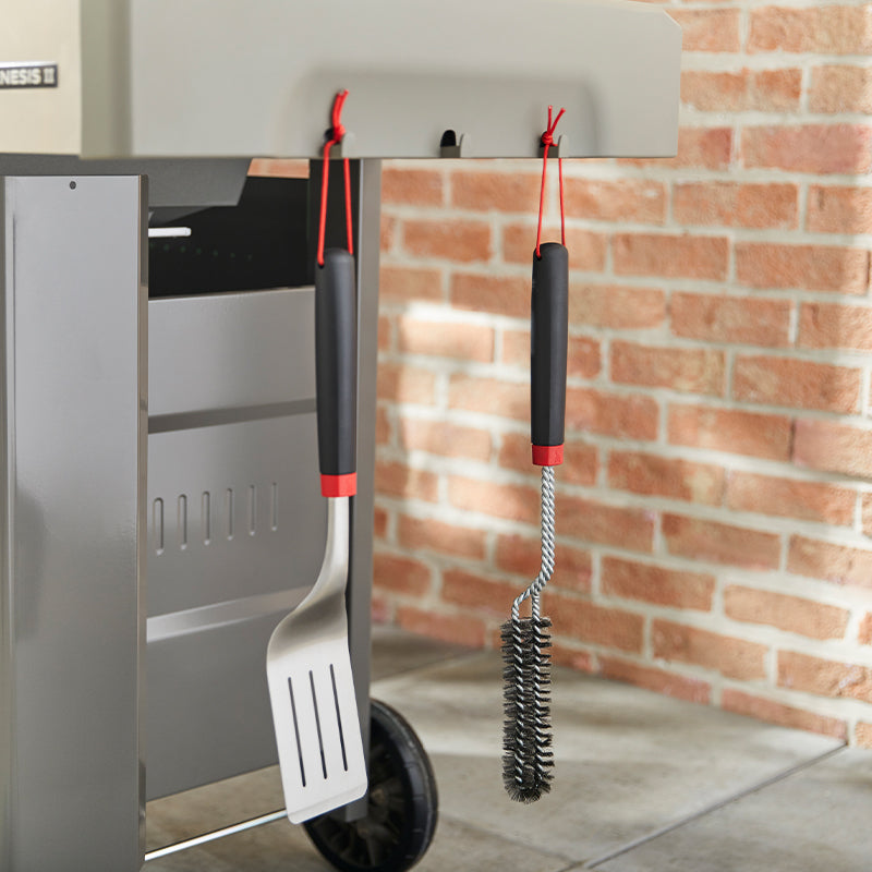 Weber® Συρμάτινη Βούρτσα Καθαρισμού Ακριβείας Mε Τρίχες Από Ατσάλι 46cm