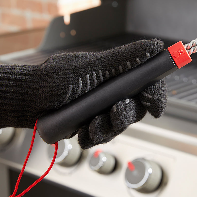 Weber® Συρμάτινη Βούρτσα Καθαρισμού Ακριβείας Mε Τρίχες Από Ατσάλι 46cm