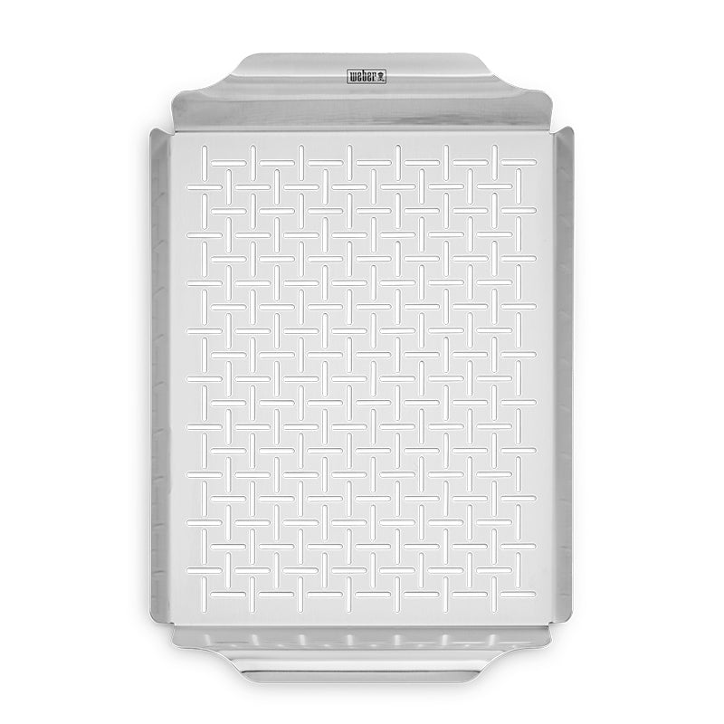 Weber® Ανοξείδωτο Διάτρητο Ταψί Για Ψάρια, Λαχανικά κ.α.