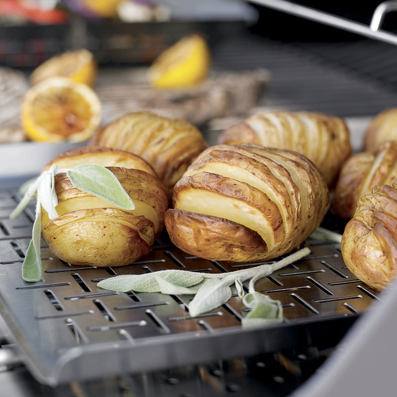 Weber® Ανοξείδωτο Διάτρητο Ταψί Για Ψάρια, Λαχανικά κ.α.