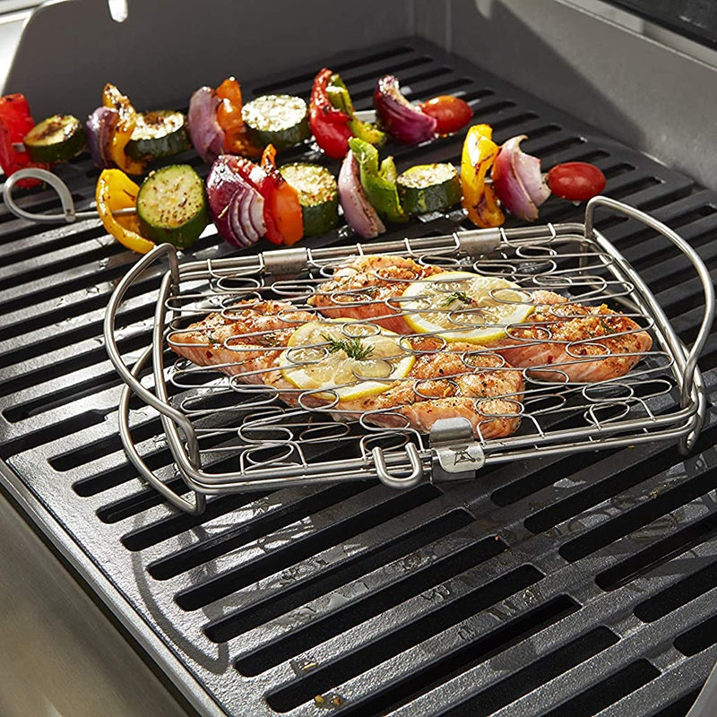 Weber® Ανοξείδωτη Σχάρα Για Ψάρια & Λαχανικά (S)