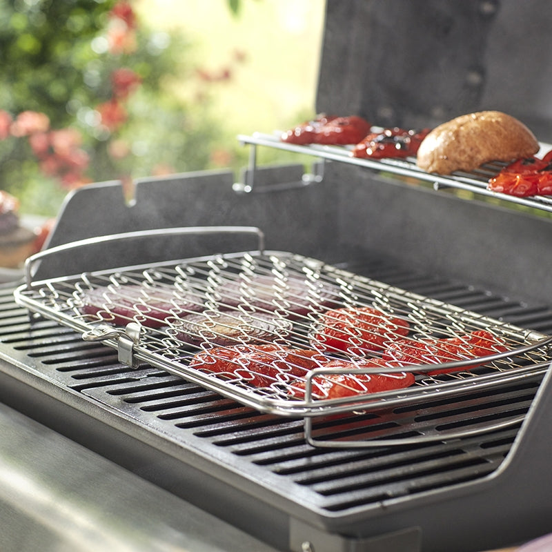 Weber® Ανοξείδωτη Σχάρα Για Ψάρια & Λαχανικά (L)