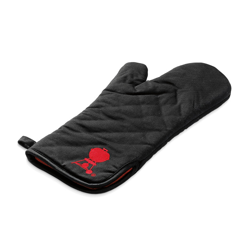 Weber® Μαύρο Γάντι BBQ Με Κόκκινη Ψησταριά