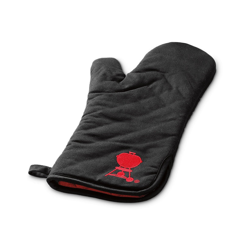 Weber® Μαύρο Γάντι BBQ Με Κόκκινη Ψησταριά
